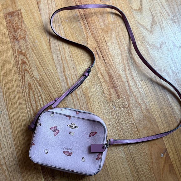 Coach Butterfly Crossbody bag pink - Picture 2 of 16